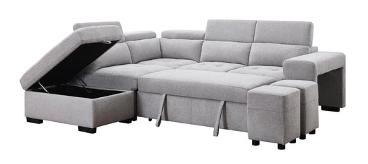 POSITANO Sectional NEW 2026 LEFT Grey Fabric