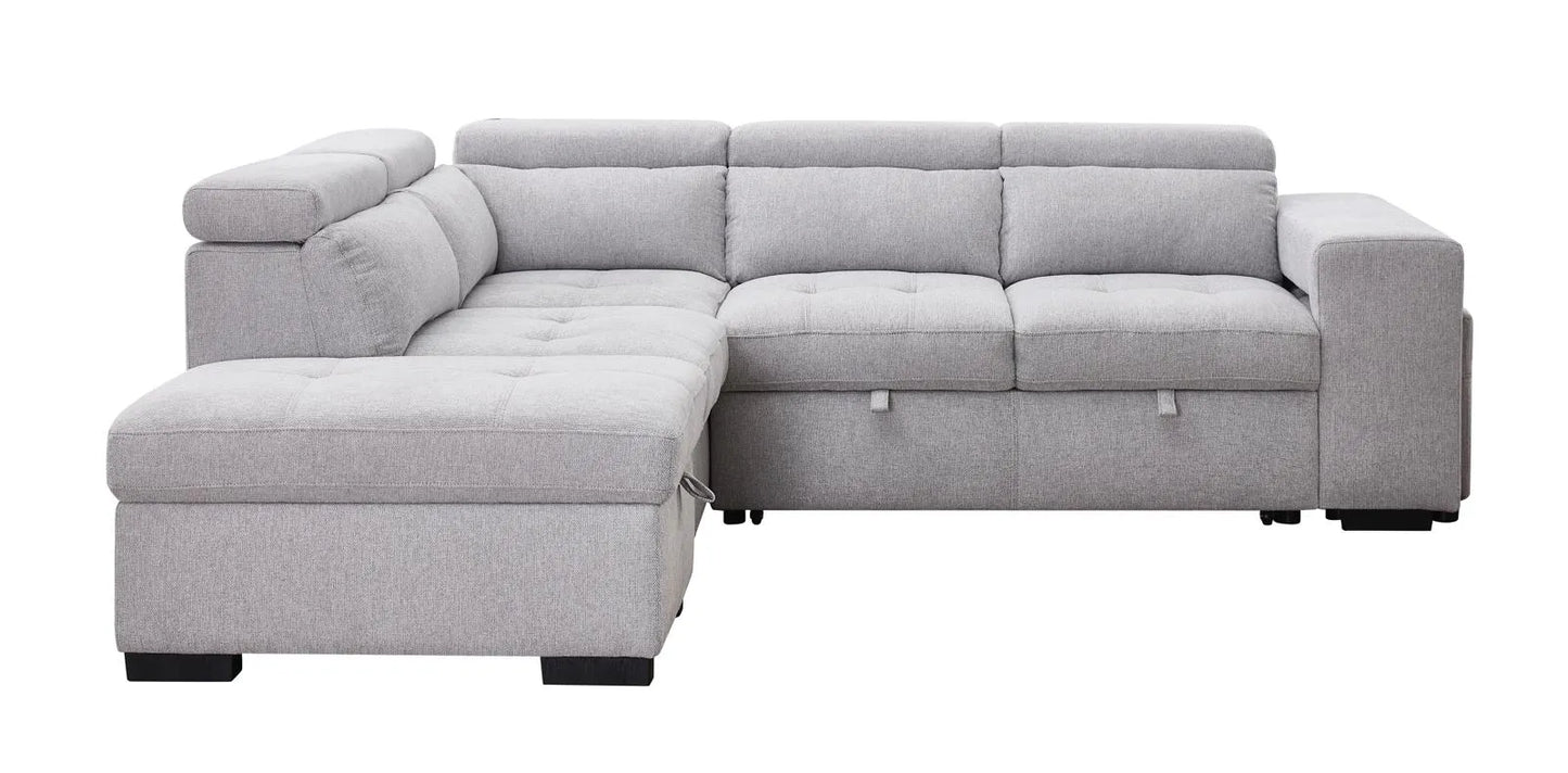 POSITANO Sectional NEW 2026 LEFT Grey Fabric