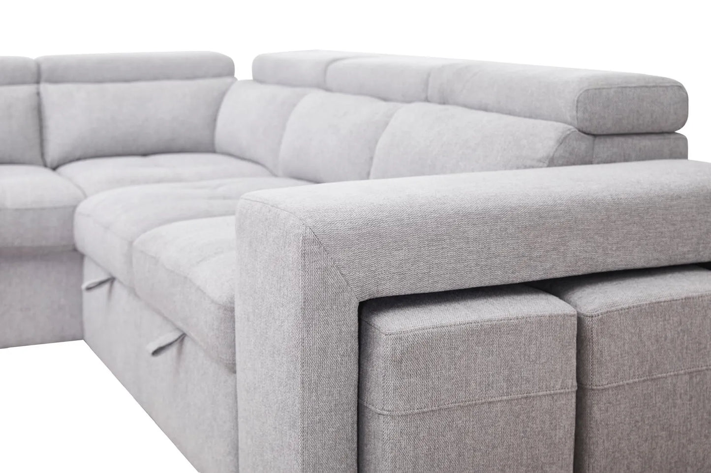 POSITANO Sectional NEW 2026 LEFT Grey Fabric
