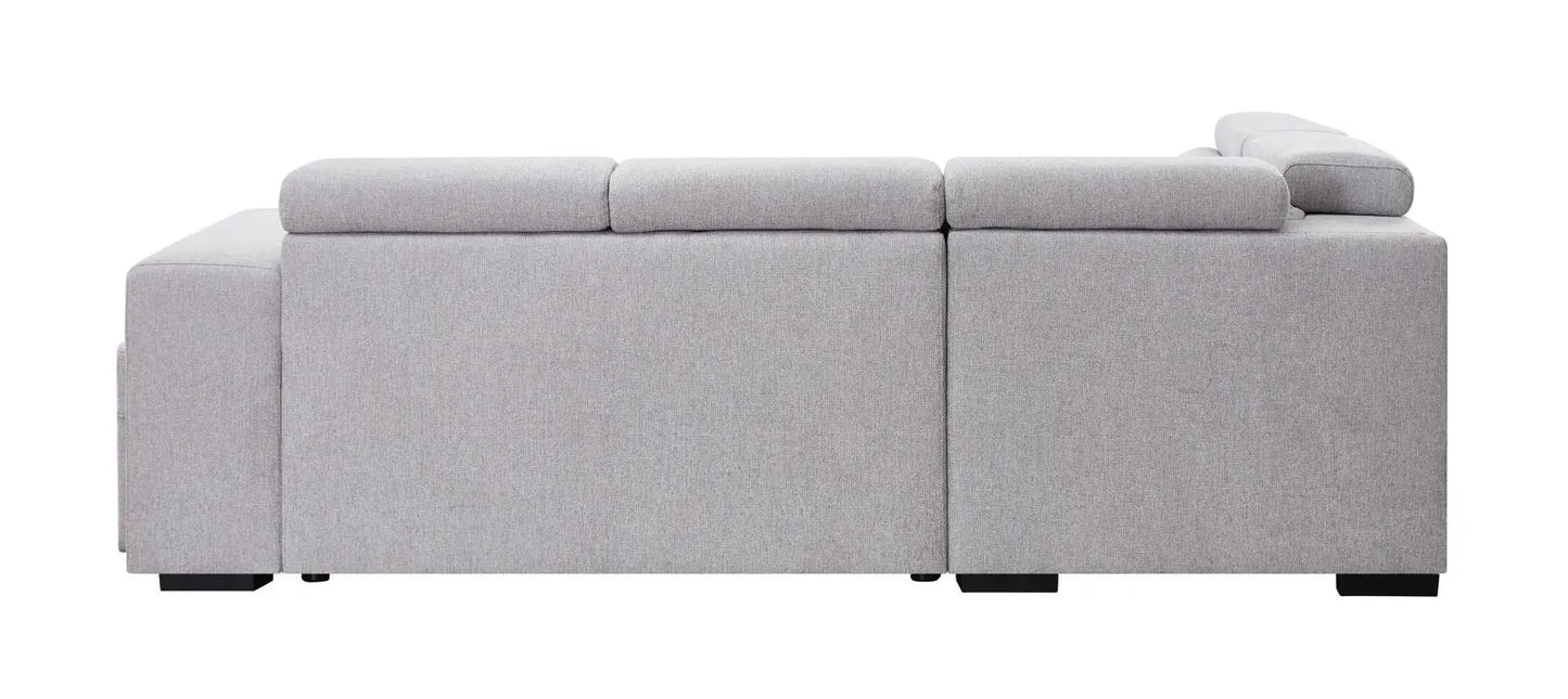 POSITANO Sectional NEW 2026 LEFT Grey Fabric