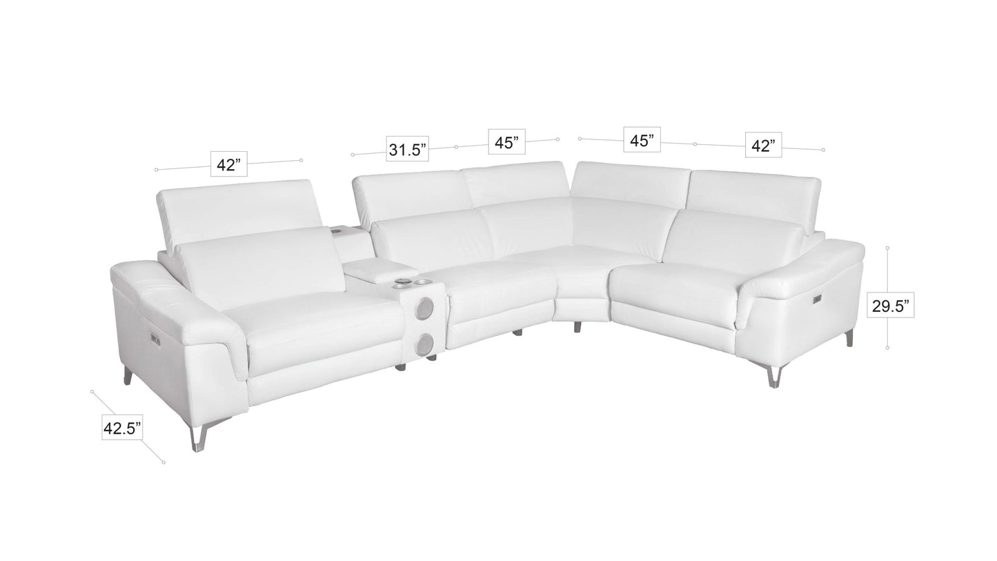 Spartacus Recliner Model 2025 White